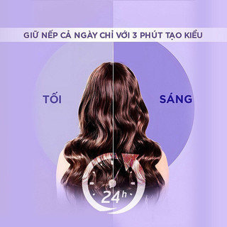 Máy uốn tóc tự động cao cấp bù ion- trục ceramic 32mm VietNam 9Light- Máy uốn xoăn chính hãng