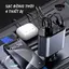 Tẩu Sạc Nhanh Ô Tô 4in1 - 120W PONIKA, Bộ Sạc Xe Hơi USB Type-C Sạc Điện Thoại