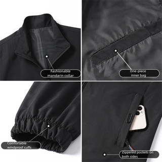 Oversize Cardigan Nam Màu Đen Dây Kéo, Phù Hợp Size Lớn Đến 180KG