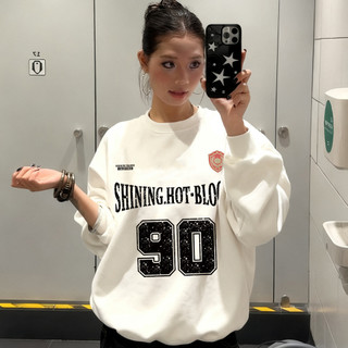 áo sweater basic nữ đen âu mỹ girl phố mùa đông áo dài tay nỉ eleclassm