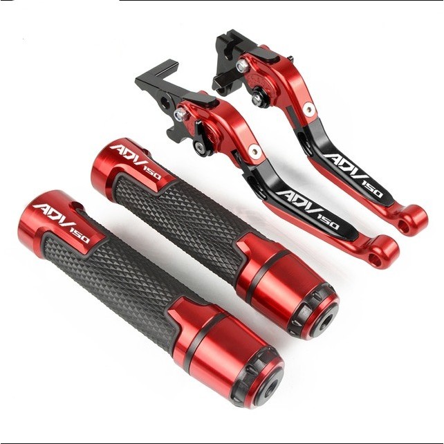 Dành Cho Xe HONDA ADV150 2019-2023 Sửa Đổi Hợp Kim Nhôm CNC 6 Tầng Có Thể Điều Chỉnh Có Thể Gập Lại Phanh Ly Hợp Đòn Bẩy Với Tay Cầm Tay Cầm Bộ Keo Phụ Kiện