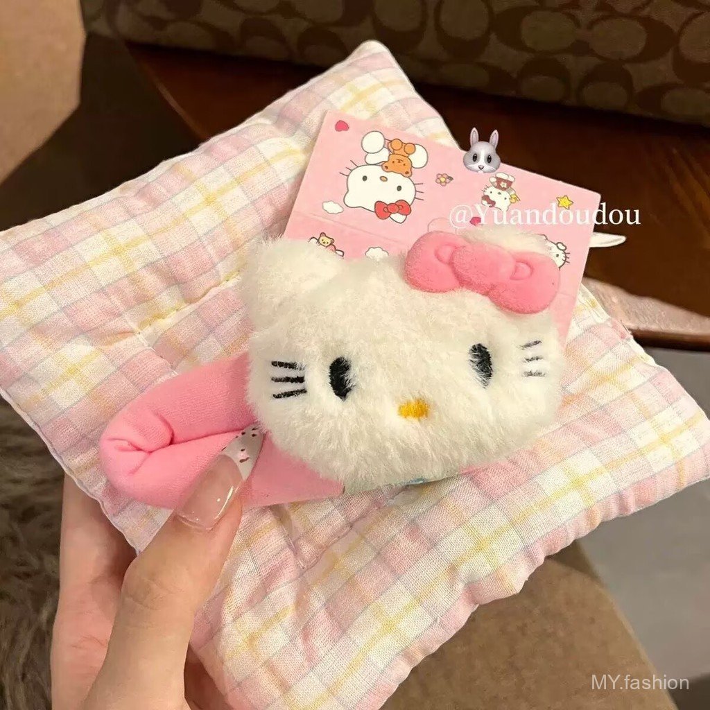 Kẹp Tóc Gấu Thỏ Sang Trọng, Phù Hợp Cho Trẻ Em Điệu Đà