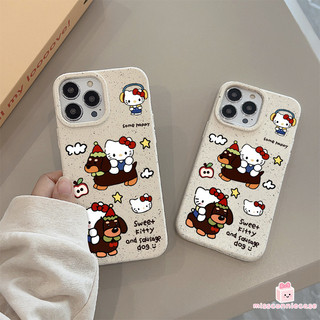 Ốp Lưng Cho Iphone 13 11 17 15 12 14 Pro Max Air XS X XR Max 8 6s 15 14 7 6 Plus SE 2020 Sweet Cute HelloKitty Dachshund Vỏ Thân Thiện Với Môi Trường