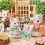 Sylvanian Families Doll 【Latte Cat Family】 FS-52 ST Mark Certified for Ages 3 and Up Toy Dollhouse Sylvanian Families EPOCH Corporation
