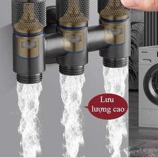 Van Chuyển Hướng Nước 3 Trong 1 - Thiết Kế Thông Minh, Lắp Đặt Dễ, Chất Liệu Bền & Chống Gỉ