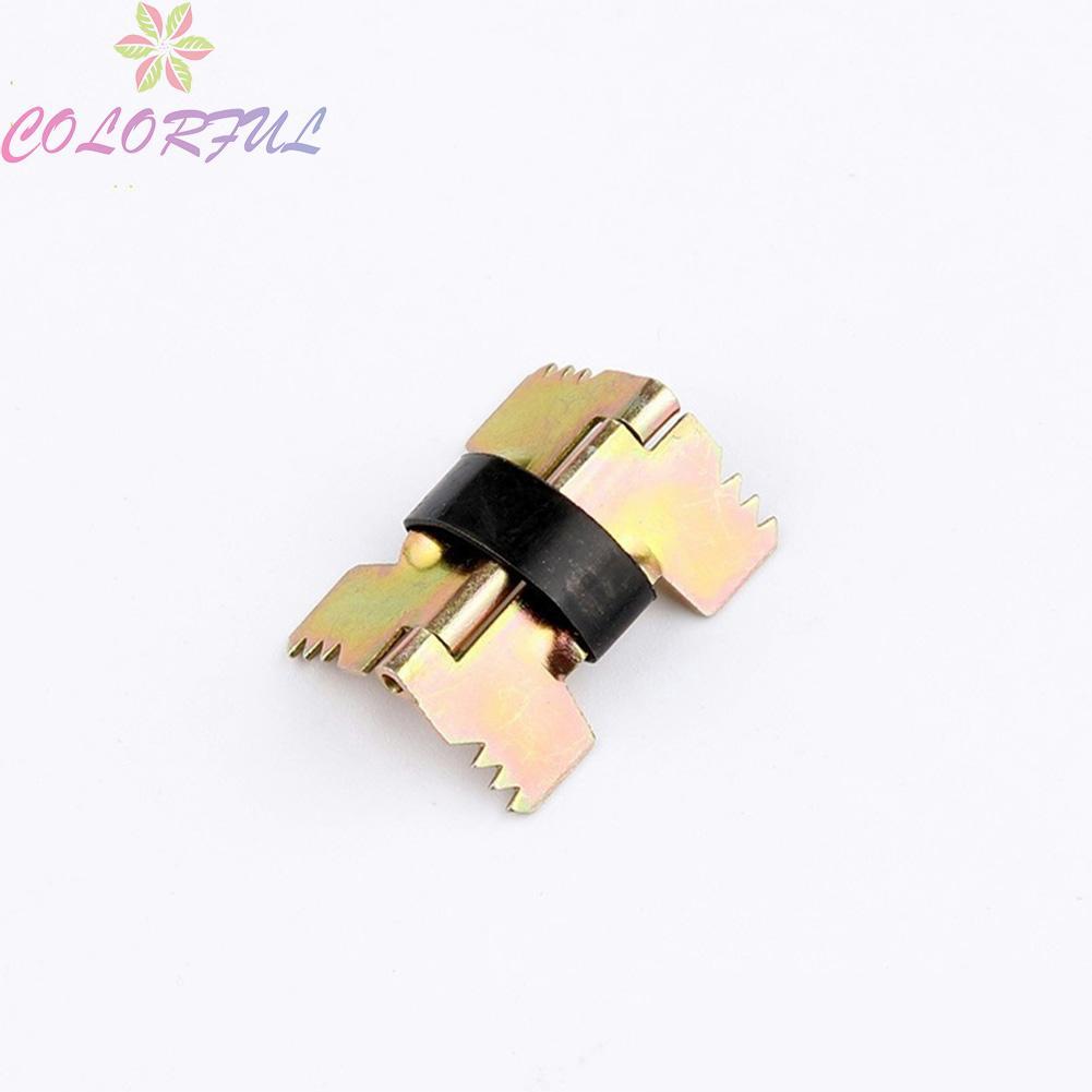 【COLORFUL】10PCS Folding Spring Hinges for DIY Jewelry Boxes Glasses Boxes and Wooden Cases