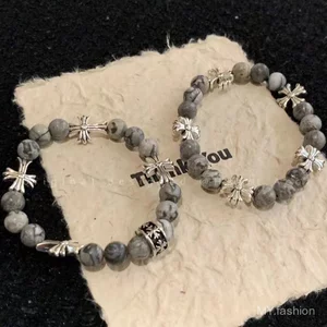 Vòng đeo tay và cặp đôi đính cườm đá tự nhiên, style Âu Mỹ - Thời Trang Hợp Mốt