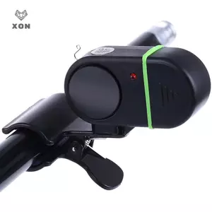 Cần câu báo động cá cắn điện tử W / Đèn LED báo động [Mina]