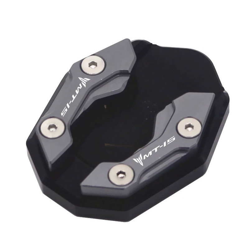 Dành Cho Xe YAMAHA MT15 R15 V3 2017-2021 Sửa Đổi Bên Đứng Phóng To Đế Chân Miếng Lót Chống Trơn Trượt Bảo Vệ Phụ Kiện Xe Máy