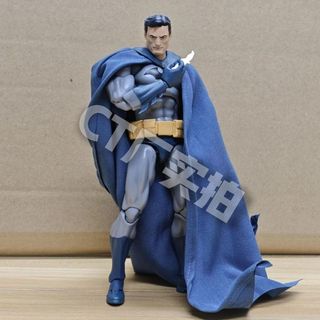 Mafex105 Silent Batman Black CT Factory Trong nước DC Reprint Blue Movable Model