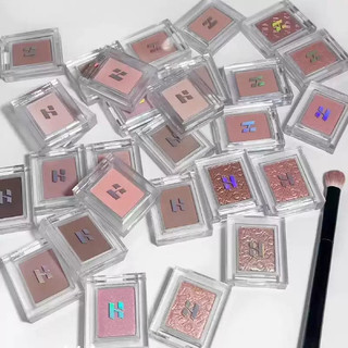 Holika Monochrome Phấn Mắt Nền Phấn Mắt Từ Thấp Hơn Đến Phấn Bóng Cao Blusher Ngọc Trai Matt Eye Shadow Trang Điểm Mắt