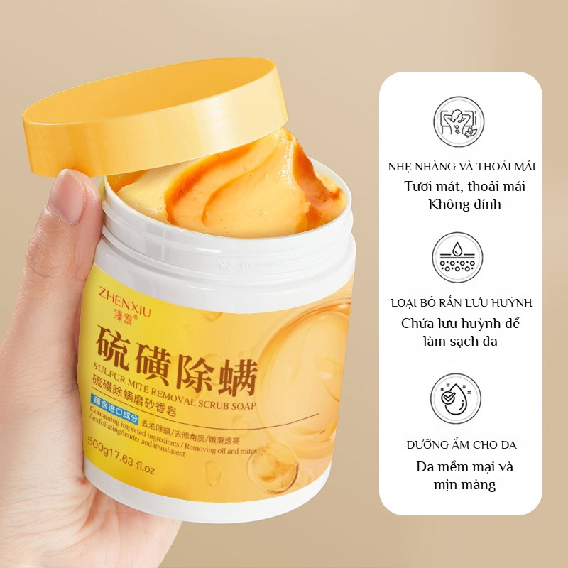 Chất Lượng Sữa Tắm Tẩy Da Chết Lưu Huỳnh Dịu Nhẹ