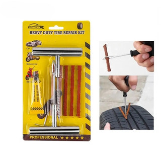 Dụng cụ sửa chữa xe khẩn cấp, bộ vá lốp nhẹ dễ mang theo，bộ vá lốp ô tô khẩn cấp，bộ vá nấm lốp không ruột