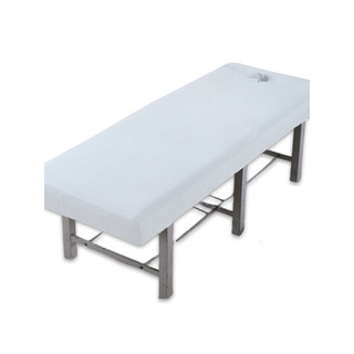 Ga Giường Gội Đầu 2in1 – Drap Spa Có Lỗ Gội, Chất Liệu Thun Lạnh, Co Giãn 4 Chiều, Bo Chun Đều