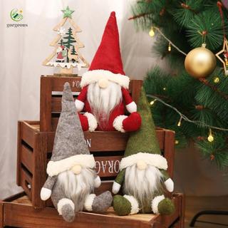 ⭐GROUS⭐Festive Faceless Santa Doll for Holiday Table Decor and Christmas Celebration