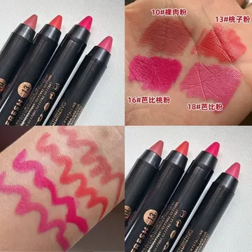 Son Môi Nhung Matte Barbie Bột Son Môi Bút Trắng Đào Hồng Khỏa Thân Hồng Chống Thấm Nước Và Chống Mồ Hôi Lâu Dài