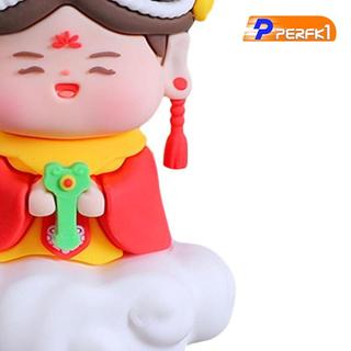 Trung Quốc Bất Tử Hình Thần Dễ Thương Mini Điêu Khắc Cao Su Mềm Để Bàn Tượng Sưu Tập Vật Trang Trí Thích Hợp Để Trang Trí Ô Tô Văn Phòng Phòng Khách Bedr