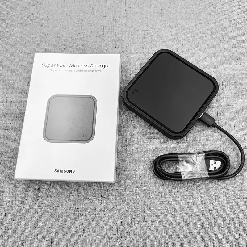 Samsung Chính Hãng S25 S24 S23 S22 Ultra S21 S20 FE EP-P2400 15W Sạc Không Dây Qi Sạc Nhanh Cho Galaxy Z Flip 4 5 6 Note 20 10 +