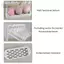 PlumHOUSE 5 Dụng Cụ Trang Điểm Giá Phơi Làm Đẹp Bọt Biển Mỹ Phẩm Puff Bảo Quản Móc Treo Du Lịch Di Động Đa Năng Tổ Chức VN