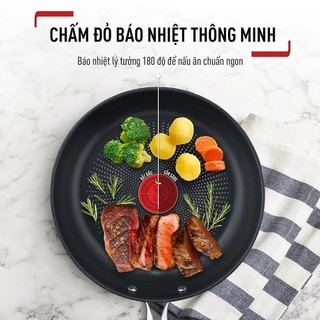 Chảo Inox Tefal Duetto Plus 24/26/28cm - G7320434/G7320524/G7320634 - Bảo hành 24 tháng