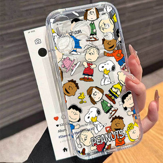Phim Hoạt Hình Anime Snoopy Dễ Thương Dành Cho Samsung Galaxy A15 A56 A55 A35 A36 A54 A53 A34 A16 A14 A25 A26 5G Vỏ Mắt Thiên Thần Silicon Mềm Họa Tiết TPU Trong Suốt Bảo Vệ Camera