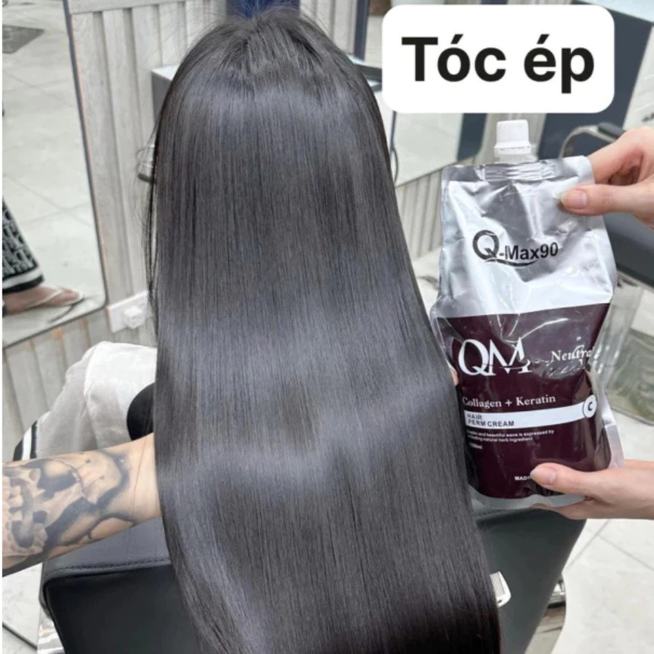 Thuốc uốn tóc Qmax90 cao cấp không quan tâm mềm hóa, được hỗ trợ kỹ thuật 24/7 | Trunghair