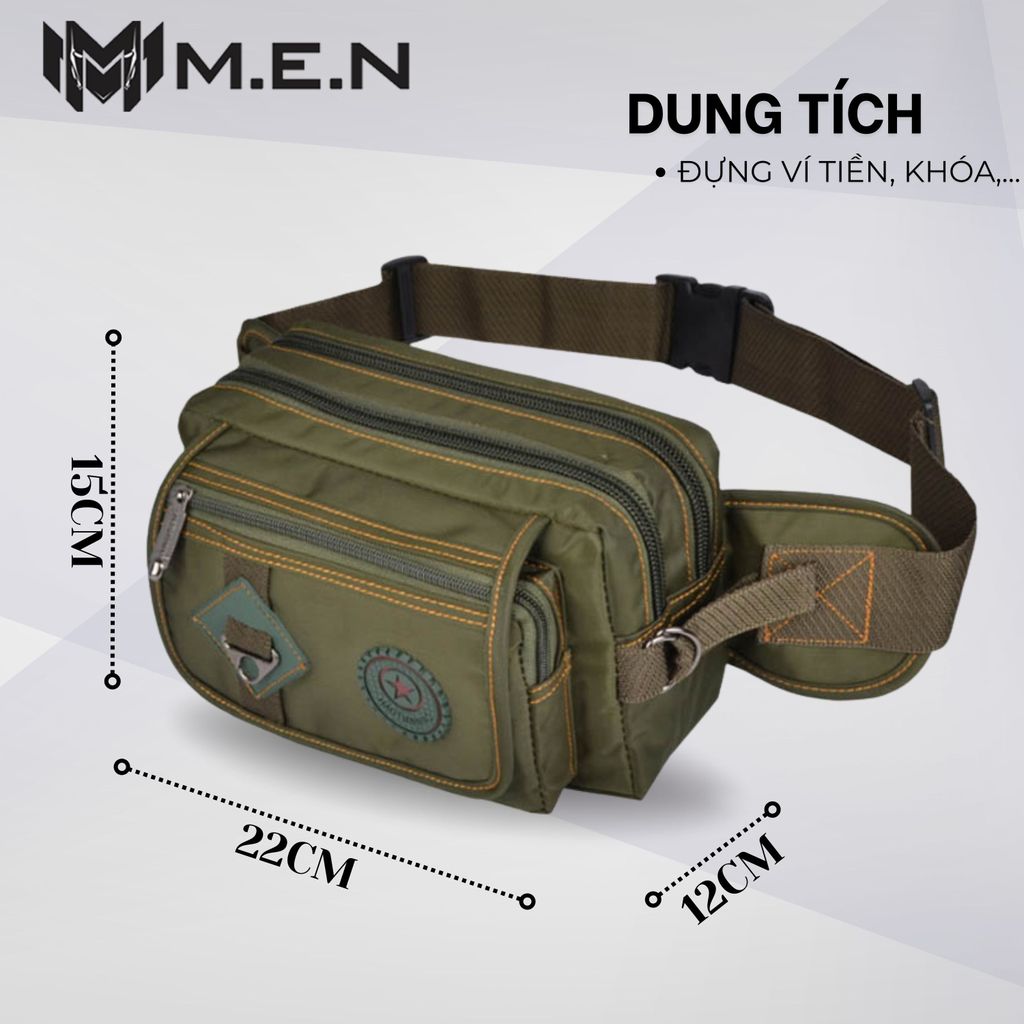 Túi đeo bụng mạnh mẽ 520 men đa năng M.Đ [GIÁ CẠNH TRANH]