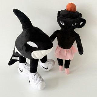 PLUS✨Tung Tung Tung Saur Đồ Chơi Sang Trọng Tungtung Saur Plushie Mới Đen Ba Chân Búp Bê Cá Mập Ngộ nghĩnh Ghế Xanh Đồ Chơi Nhồi Bông Mềm Sang Trọng Quà Tặng Giáng Sinh Búp Bê Đồ Chơi Trẻ Em