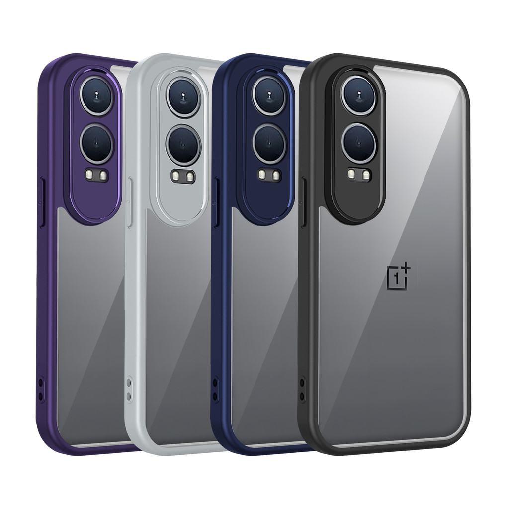 Ốp lưng OnePlus Nord CE4 Lite Vỏ 6.67 inch Model CPH2619, CPH262 Vỏ trong suốt mờ thời trang cho OnePlus Nord CE4 Lite Vỏ điện thoại