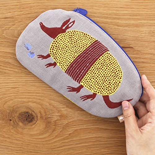 Morita MiW Pouch - Various Animal Designs 22x13cm ㅤDirect From Japan