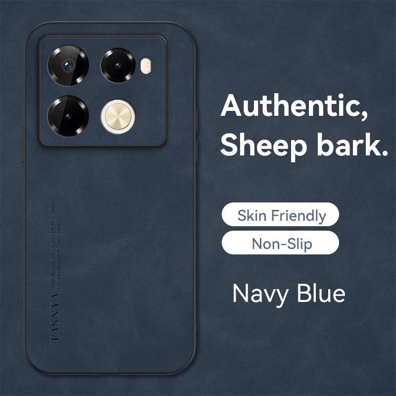 Ốp lưng Infinix Note 40 Pro Plus 5G Vỏ da cừu sang trọng cho Infinix Note 40 Pro 5G Vỏ điện thoại