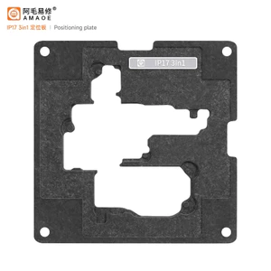 AMAOE 3in1 Lớp Giữa BGA Hàn Stencil Định Vị Bảng Reballing Tấm Cho IPhone 17 Series