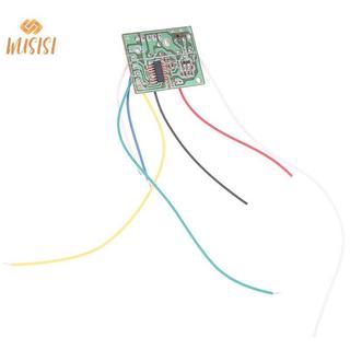 [WUSISI] Bảng thu và phát PCB mạch điều khiển từ xa 4CH RC với hệ thống vô tuyến ăng-ten cho ô tô MỚI