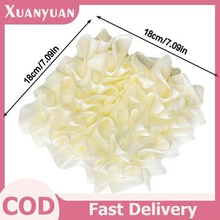 XUAN 1 Miếng Tắm Xốp Loofah Mềm -2-in-1 Xà Phòng Và Tẩy Tế Bào Chết Toàn Thân, Tắm Tẩy Tế Bào Chết Cho Nam Và Nữ VN