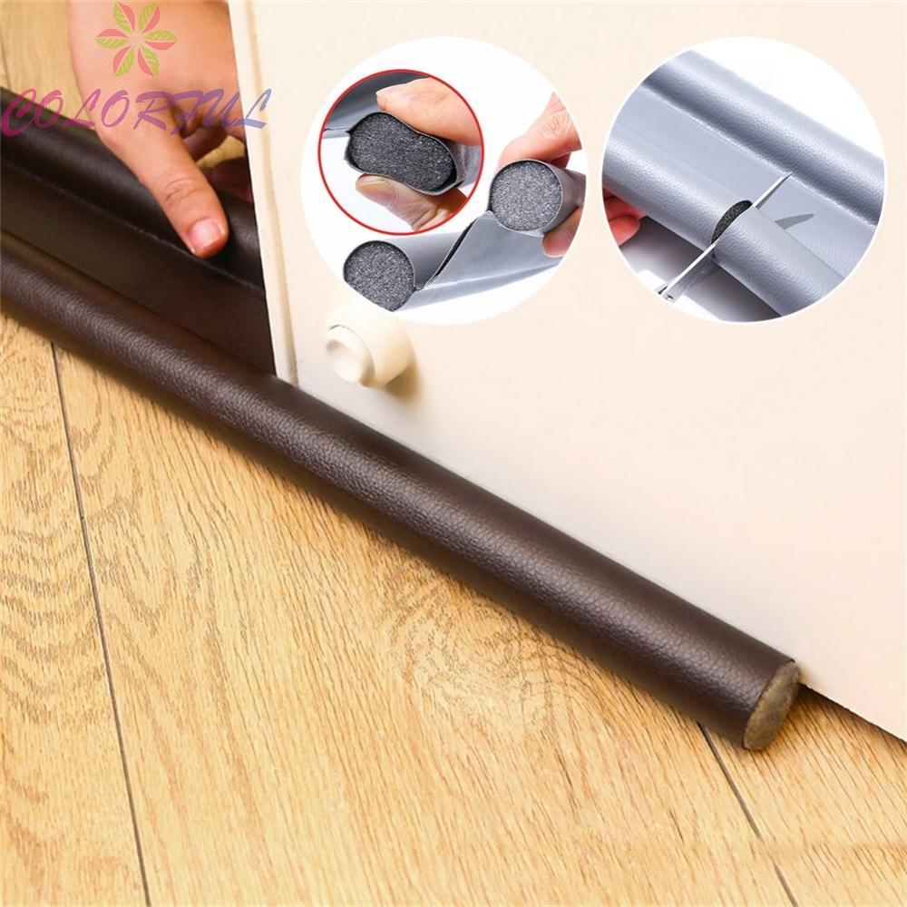 【COLORFUL】Door Draught Excluder Stopper Strip Effective Insulation Reduce Heating Expenses