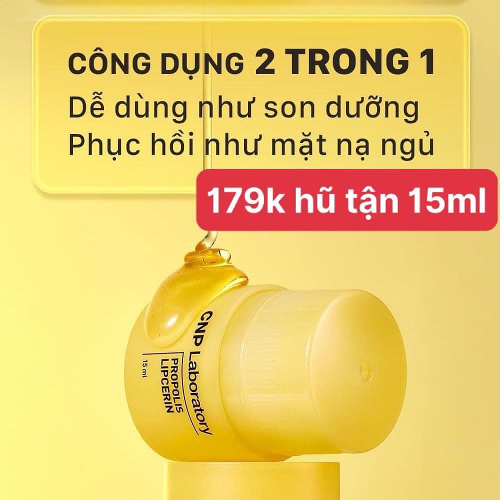 DƯỠNG MÔI KEO ONG CNP LABORATORY 15ML