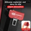 Xe Hyundai Dây An Toàn Khóa Bao Đa Năng Silicon Mềm An Toàn Chống Trầy Xước Đai Bảo Vệ Phụ Kiện Xe Hơi Cho Xe Hyundai Creta Accent Ioniq 5 Kona Santa Fe Stargazer Tucson Reina Staria Veloster Avante Sonata Elantra Venue Palisade