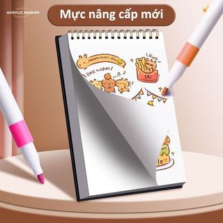 Hộp Màu Acrylic 12/24/36/48/60 Màu – Set Hoạ Cụ Capybara Bút Brush Tô Màu Cho Học Sinh Sinh Viên Học Mỹ Thuật
