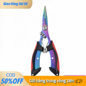 【24h】Kéo dài kìm câu cá 420 thép không gỉ đa năng giải quyết gear kéo móc tẩy biển dụng cụ cắt duyệt ngoài trời