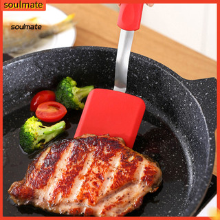 Linh hồn| Thìa Nhà Bếp Đa Năng Thìa Silicon Mini Silicone Cookie Thìa Turner Dụng Cụ Nướng Bánh Chống Dính Chịu Nhiệt Cho Bánh Brownies Nhỏ Bánh Quy Đông Nam Á Ủng Hộ
