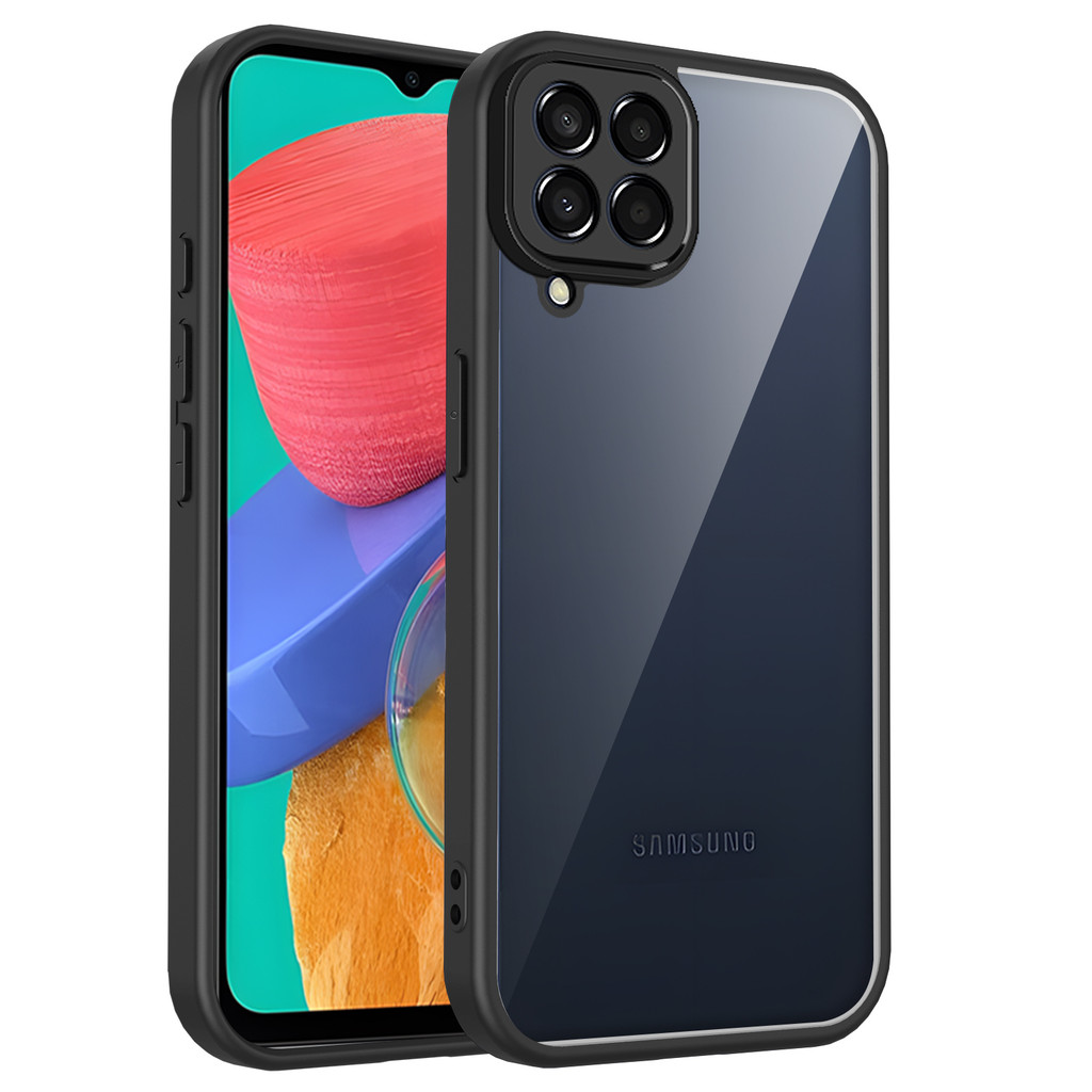 Ốp lưng Samsung A12 Vỏ trong suốt mờ thời trang cho Ốp điện thoại Samsung Galaxy A12 5G