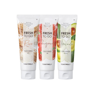 Sữa rửa mặt TONYMOLY chiết xuất bơ Fresh To Go Avocado, làm sạch sâu, nuôi dưỡng da mềm mịn 170ml