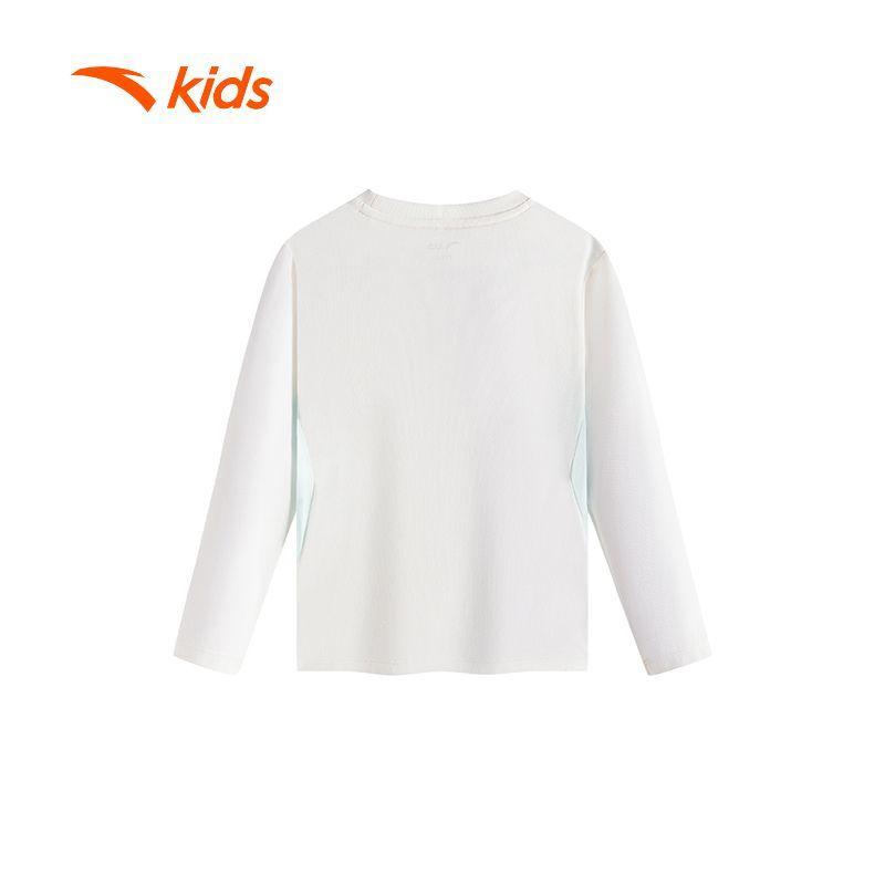 ANTA KIDS Áo Thun Dài Tay Bé Trai Ls Tee Running 3524C9403. Thoải Mái, Thoáng Khí. Bảo Hành Chính hãng ANTA Kids