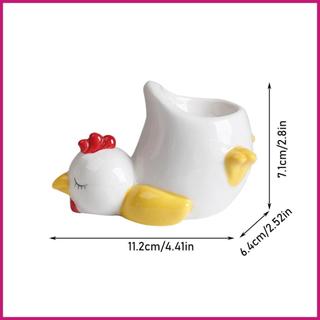 Cốc Trứng Cho Trứng Sôi Mềm Gà / Vịt Săn Trứng Cốc Đựng Đáng Yêu Động Vật Gốm Ngộ nghĩnh Hiển Thị Đứng shopidaevn