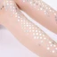 IAPPORTUNIA Quần Nylon, Mùa Hè Siêu Mỏng Nàng Tiên Cá Cân In Hình Xăm, Hợp Thời Trang Chống Snag Khỏa Thân Sáng Bóng Sequin Quần Đảng Cosplay NightOut