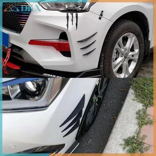 DKX 6 Chiếc Điều Chỉnh Ô Tô Canards Valence Chin Trang Trí Ô Tô Đa Năng Cản Trước Máy Khuếch Tán Môi Bộ Chia Vây Thân Cánh Xẻ Tà.
