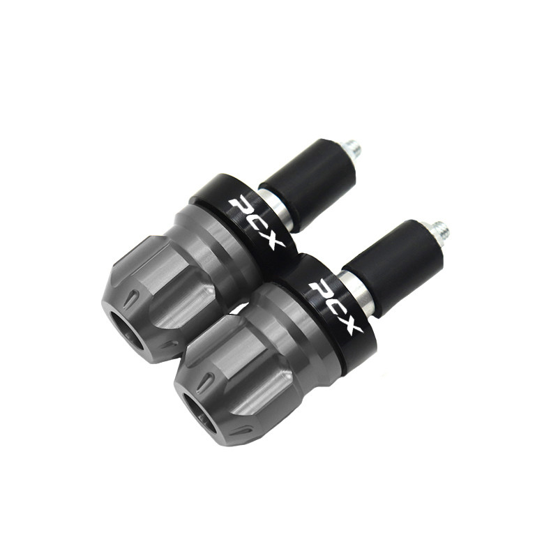 Dành Cho Xe HONDA PCX160 PCX150 PCX125 Tay Cầm Cuối Mũ Nhôm CNC Thanh Cuối Trọng Lượng Xe Máy Cân Bằng Phích Cắm