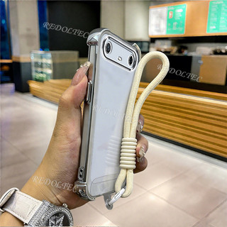 Ốp lưng Tecno Spark Slim Vỏ trong suốt chống sốc có dây buộc 2025 Thiết kế mới Camera Protecion Vỏ điện thoại mềm siêu mỏng Tecno SparkSlim