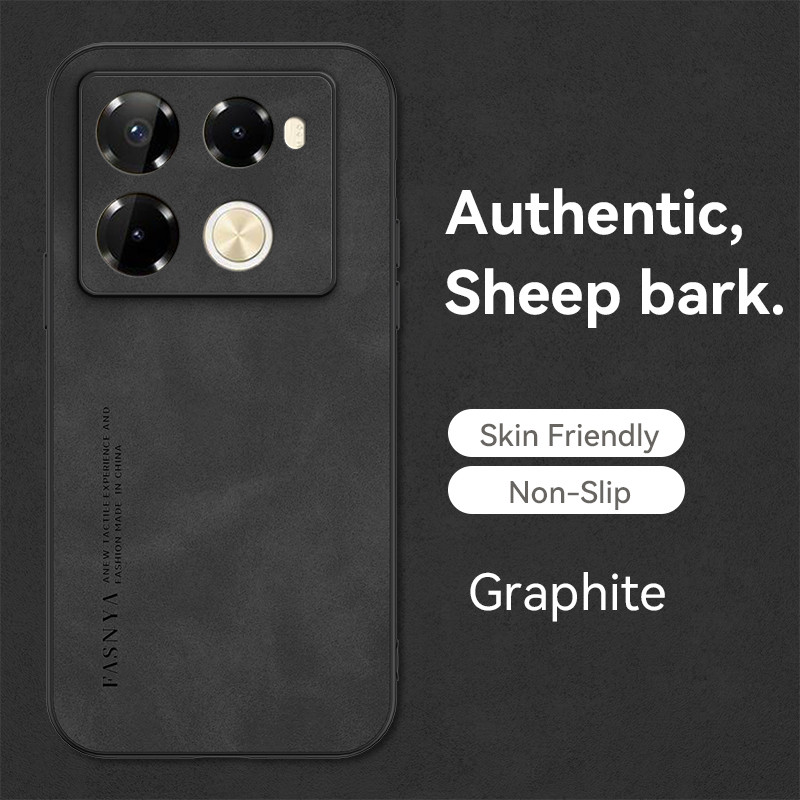 Ốp lưng Infinix Note 40 Pro Plus 5G Vỏ da cừu sang trọng cho Infinix Note 40 Pro 5G Vỏ điện thoại