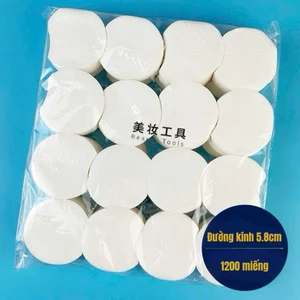 Ship từ HCM - Bông tẩy trang1200 miếng hữu cơ đắp thấm toner đắp mặt Cotton pads